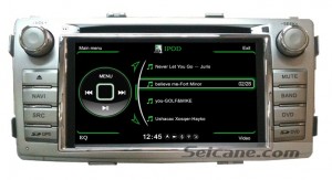 Toyota Hilux Car DVD Player