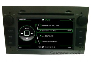 Opel Corsa DVD Radio Player 