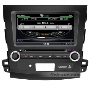 Mitsubishi Outlander GPS navigation DVD player 