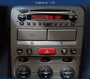 Fiat Panda CD stereo 