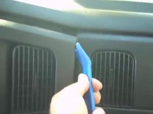 remove trim panel on Dodge RAM