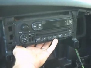 remove radio on Dodge RAM