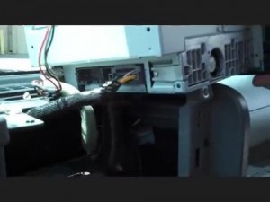 Remove the radio on Jeep Wrangler