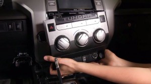 2014 Toyota Tundra radio upgrade step 3