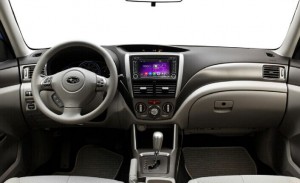 2008-2011 Subaru Forester Radio after installation