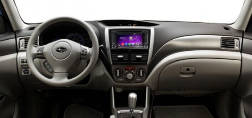 2008-2011 Subaru Forester Radio after installation