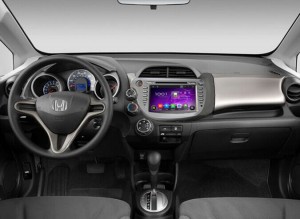 2009-2011 Honda FIT Radio after installation