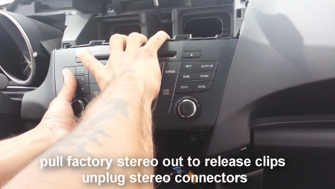 How To Remove A 2009-2012 Mazda 5 Radio And Upgrade It - Car Stereo Faqs
