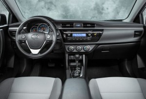 2014 Toyota Corolla Left dashboard