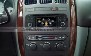 2002 2003 2004 2005 2006 Chrysler PT Cruiser car stereo after installation