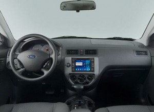 2004-2008 Ford focus Radio after installation