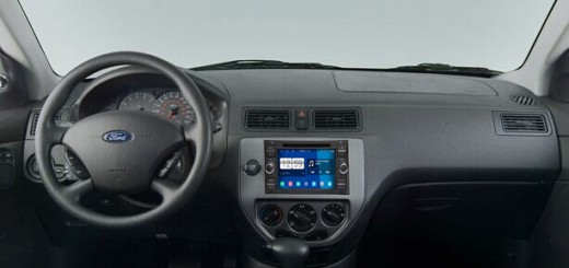 2004-2008 Ford focus Radio after installation