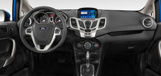 2008-2013 Ford Fiesta Radio after installation