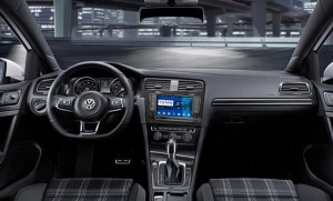 2013 VW Golf 7 Radio after installation