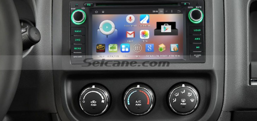 2007-2010 Chrysler Sebring Radio after installation