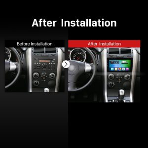 2005-2015 SUZUKI GRAND VITARA car radio after installation