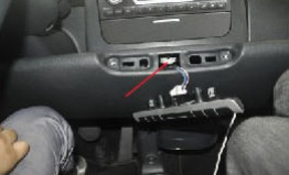 Remove the screws marked with a red arrow