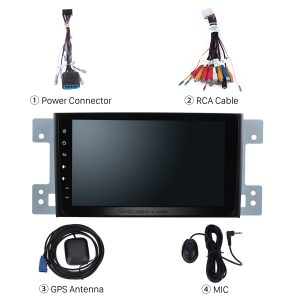 Check all the accessories for the new Seicane car stereo