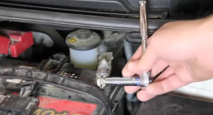 Begin your installation by removing the negative cable from the vehicle’s battery