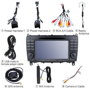 Check all the accessories for the new Seicane radio