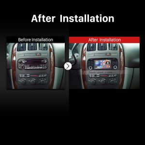 2002 2003 2004 CHRYSLER Concorde Bluetooth Radio after installation