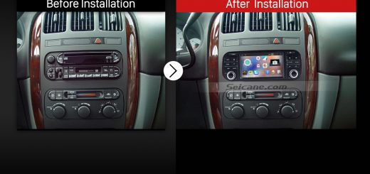 2002 2003 2004 CHRYSLER Concorde Bluetooth Radio after installation