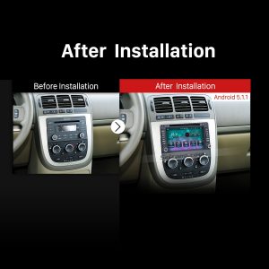 2005 2006 2007 Buick Terraza car stereo after installation