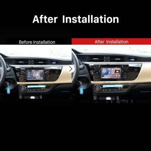 2013 2014 Toyota Corolla Stereo Sound System after installation