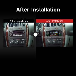 1999-2004 Jeep Grand Cherokee gps Bluetooth radio stereo after installation