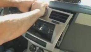 Take the panel off the dash and disconnect the wires from the car