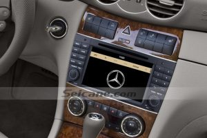 2004-2007 Mercedes Benz C Class W203 C180 C200 C220 C230 Stereo Audio System after installation