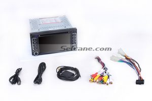 Check all the accessories for the new Seicane car stereo