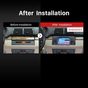 1996-2003 BMW 5 E39 520i 523i 525i 528i 528i SE 530i 535i 540i M5 Car Stereo after installation