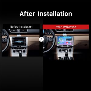 2012 2013 2014 VW Volkswagen Passat CC Car Radio after installation