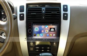 Double DIN Universal Car Stereo after installation