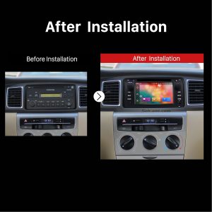 2003 2004 2005 2006 Toyota Corolla Bluetooth DVD Car Radio after installation