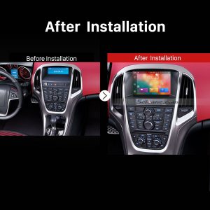 2010 2011 2012 2013 Opel Astra J DVD GPS Bluetooth Car Radio after installation