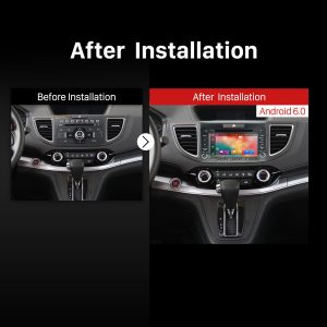 2012 2013 2014 Honda CR-V Car Stereo after installation