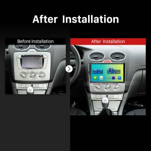 2004 2005 2006 2007 2008-2011 Ford Focus Exi MT Car Radio after installation