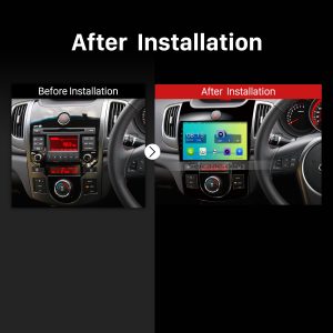 2008 2009 2010 2011 2012 KIA Forte(MT) Bluetooth GPS Car Radio after installation
