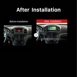 2008 2009 2010 2011 2012-2013 OPEL Insignia Buick Regal Car Radio after installation