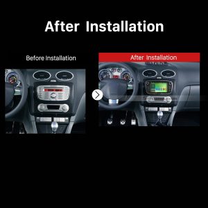 2008 2009 2010 2011 Ford Focus GPS Bluetooth DVD Car Radio after installation