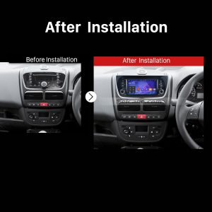 2014 FIAT DOBLO Car Radio after installation