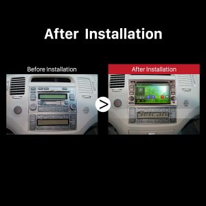 2005 2006 2007 2008 2009-2011 HYUNDAI AZERA Car Radio after installation