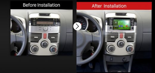 2006 2007 2008 2009 2010-2016 TOYOTA RUSH Second Generation Bluetooth Stereo after installation