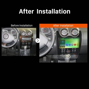 2011 RENAULT DUSTER Car Radio after installation