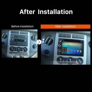 2005 2006 2007 2008 2009 Ford Freestyle Mustang Car Radio after installation