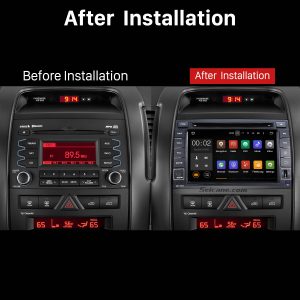 2010 2011 2012 KIA SORENTO Car Radio Stereo DVD Player after installation