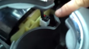 Watch out the connector behind the cup holder, unplug it