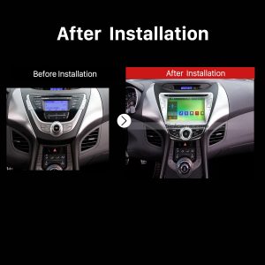 2011 2012 2013 2014 2015 Hyundai Elantra Car Radio after installation